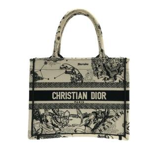 クリスチャンディオール(Christian Dior)のディオール/クリスチャンディオール 白×黒(トートバッグ)