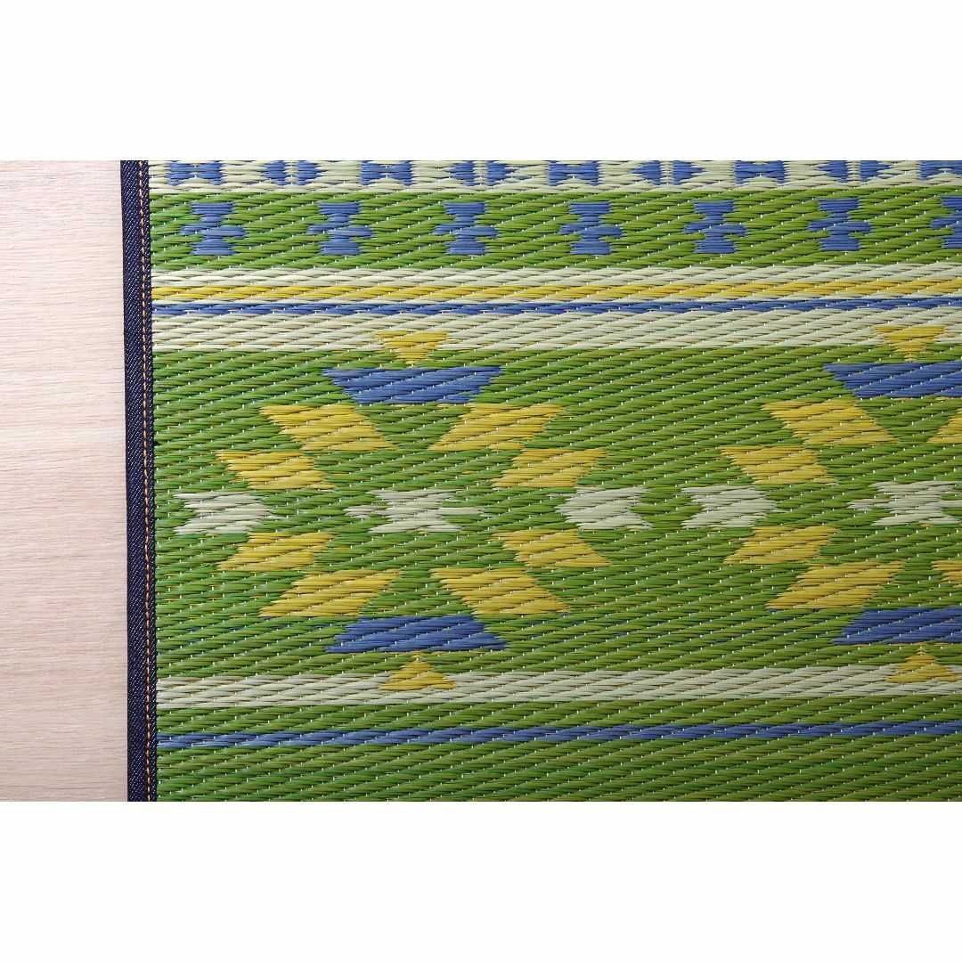 イケヒコ い草 畳 ヨガマット 日本製 ジョイ グリーン 約60×180cm # 1
