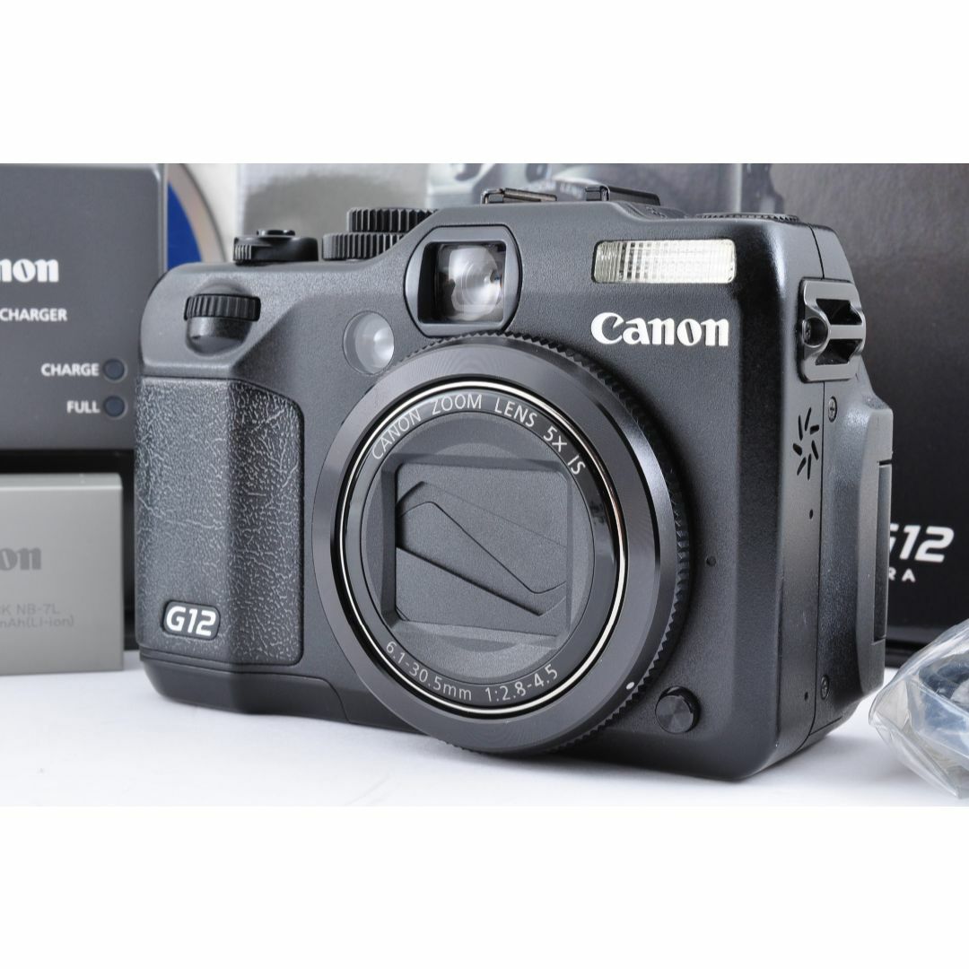 Canonキャノン型番Canon Power Shot G12 送料無料 元箱付 #DI13