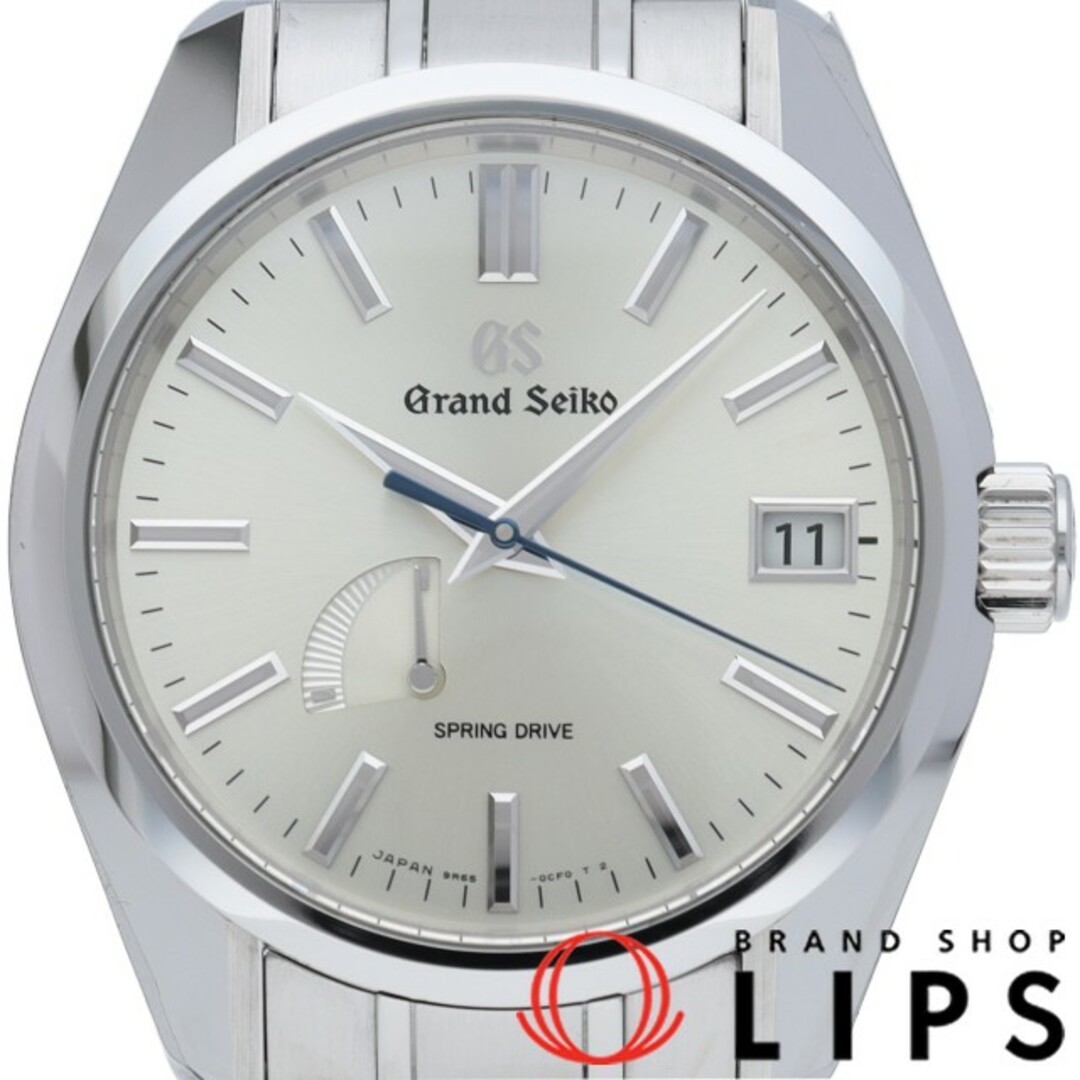 セイコー グランドセイコー スプリングドライブ 40mm ヘリテージ コレクション Grand Seiko Spring Drive Heritage Collection
 SBGA373(9R65-0CV0) 箱 保証書 SS メンズ時計 シルバー 仕上げ済 美品