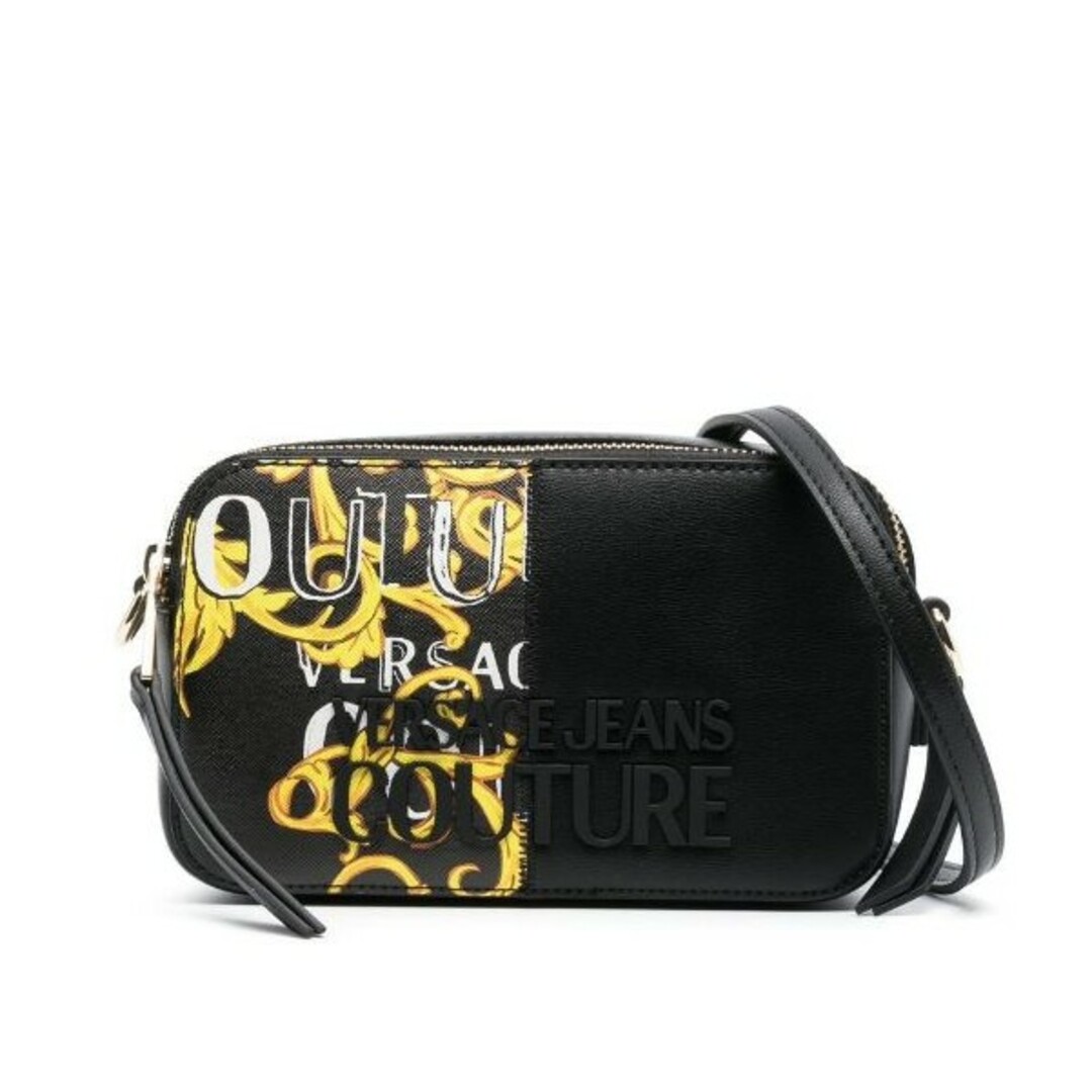 VERSACE JEANS COUTURE ショルダーバッグ ブラック