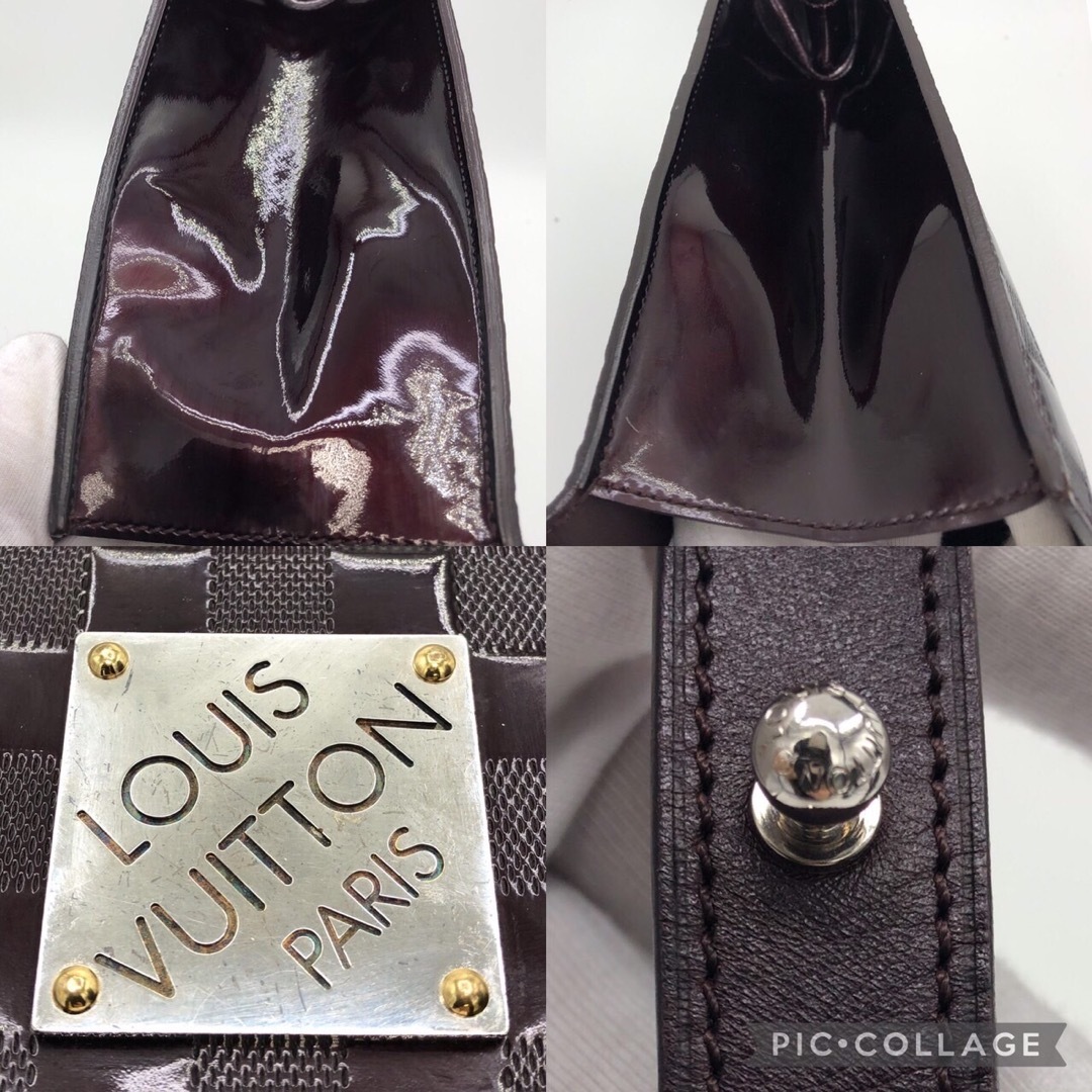 LOUIS VUITTON/ルイ・ヴィトン　ダミエ・ヴェルニ　クラブ