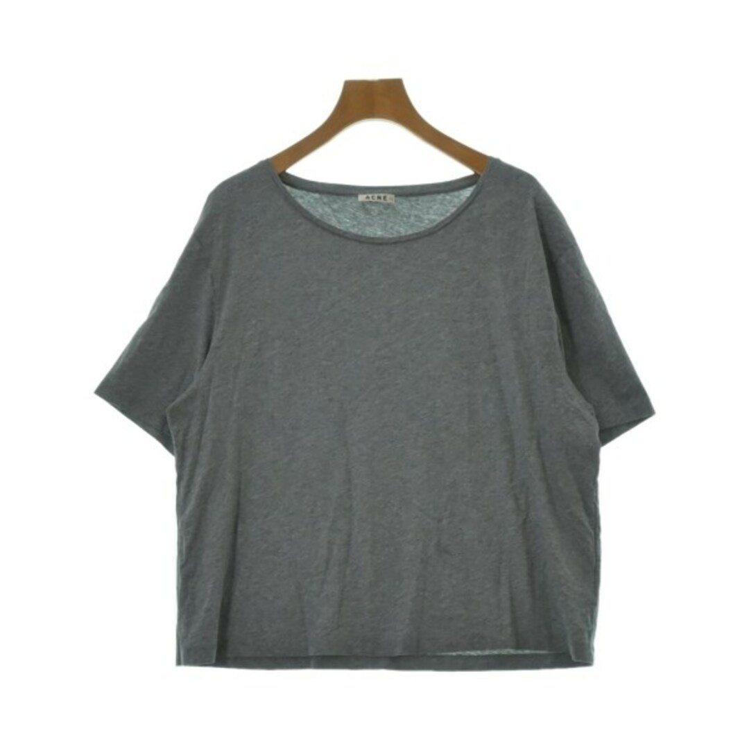 ACNE(アクネ)のAcne アクネ Tシャツ・カットソー S グレー 【古着】【中古】 レディースのトップス(カットソー(半袖/袖なし))の商品写真