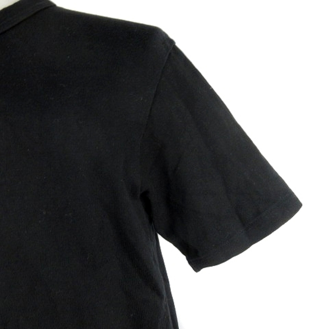 steven alan(スティーブンアラン)のスティーブンアラン Tシャツ カットソー 半袖 薄手 コットン 無地 3 黒 メンズのトップス(Tシャツ/カットソー(半袖/袖なし))の商品写真