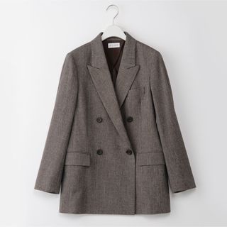 【極美品】PLST ツイルダブルブレストジャケット