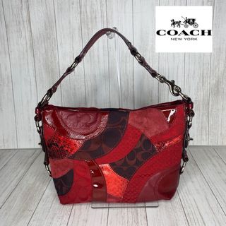 コーチ(COACH)のCOACH コーチ　シグネチャー　ショルダーバッグ　ハンドバッグ(ショルダーバッグ)