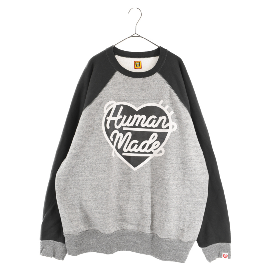 HUMAN MADE HEART SWEATSHIRT Grey グレー