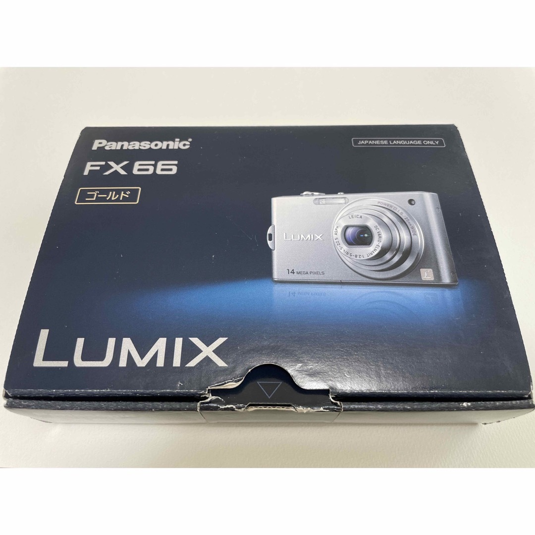 Panasonic(パナソニック)のPanasonic コンパクトデジタルカメラ LUMIX FX DMC-FX66 スマホ/家電/カメラのカメラ(コンパクトデジタルカメラ)の商品写真