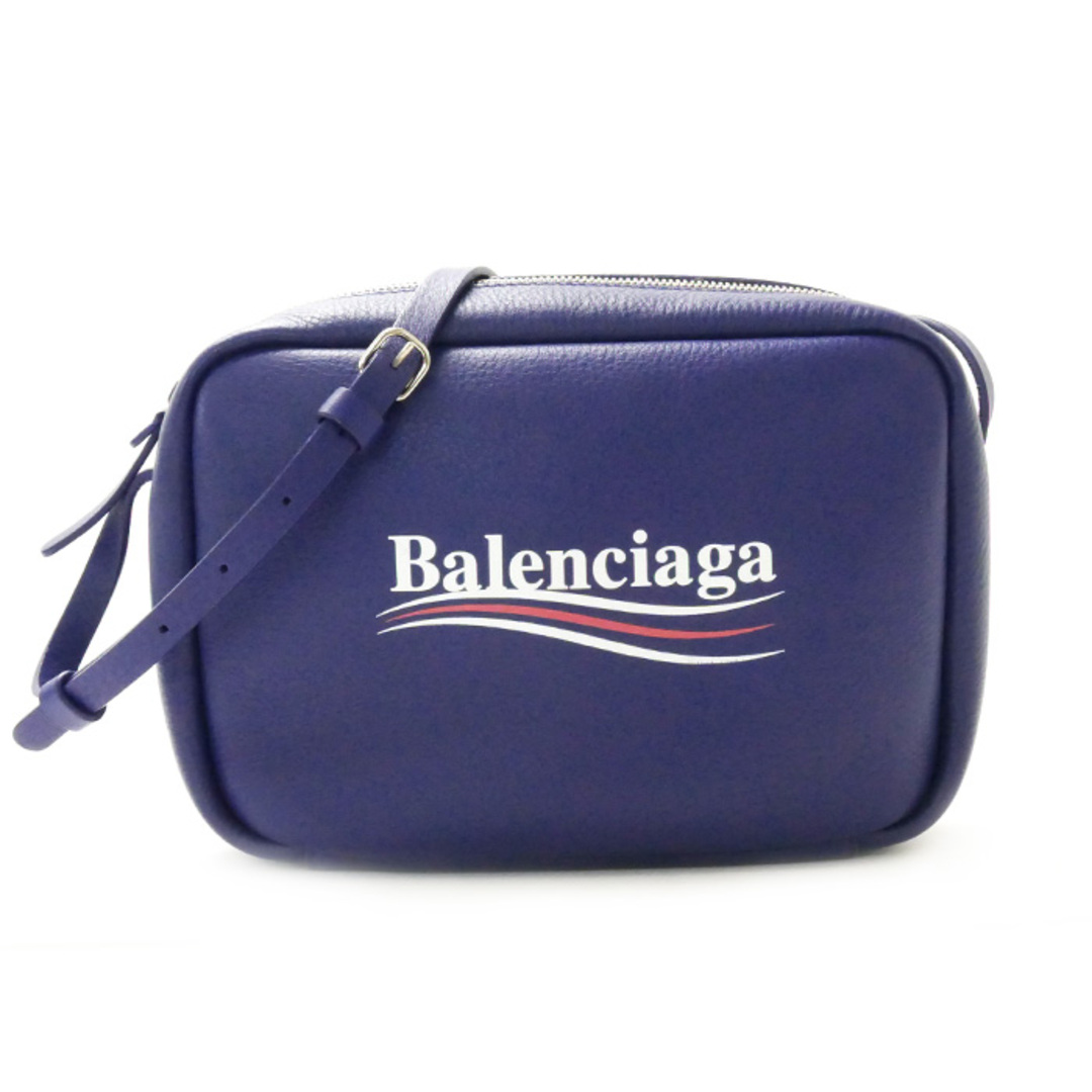 BALENCIAGA バレンシアガ エブリデイ カメラバッグ  ショルダーバッグ ブルー 489812 ユニセックス【美品】