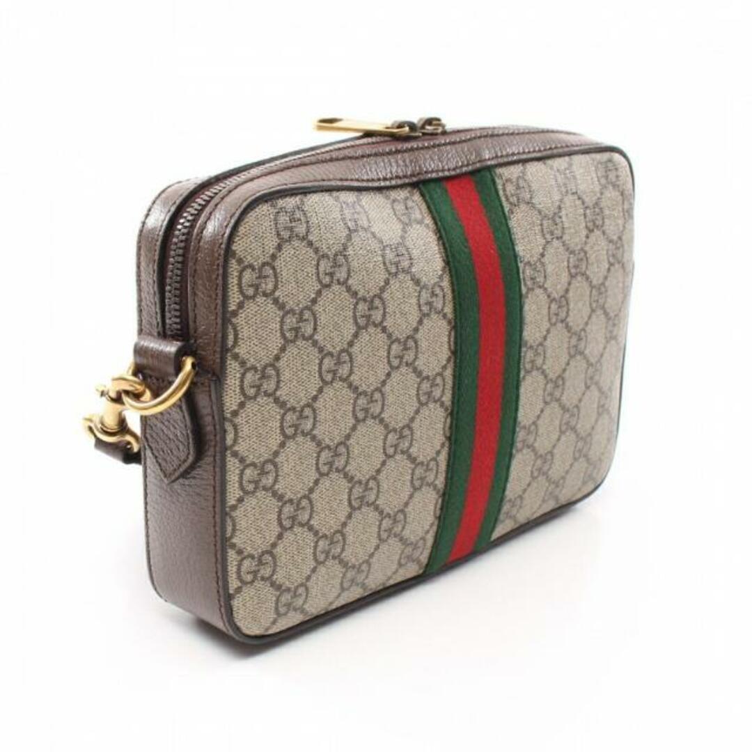 Gucci - GGスプリーム シェリーライン ショルダーバッグ PVC レザー