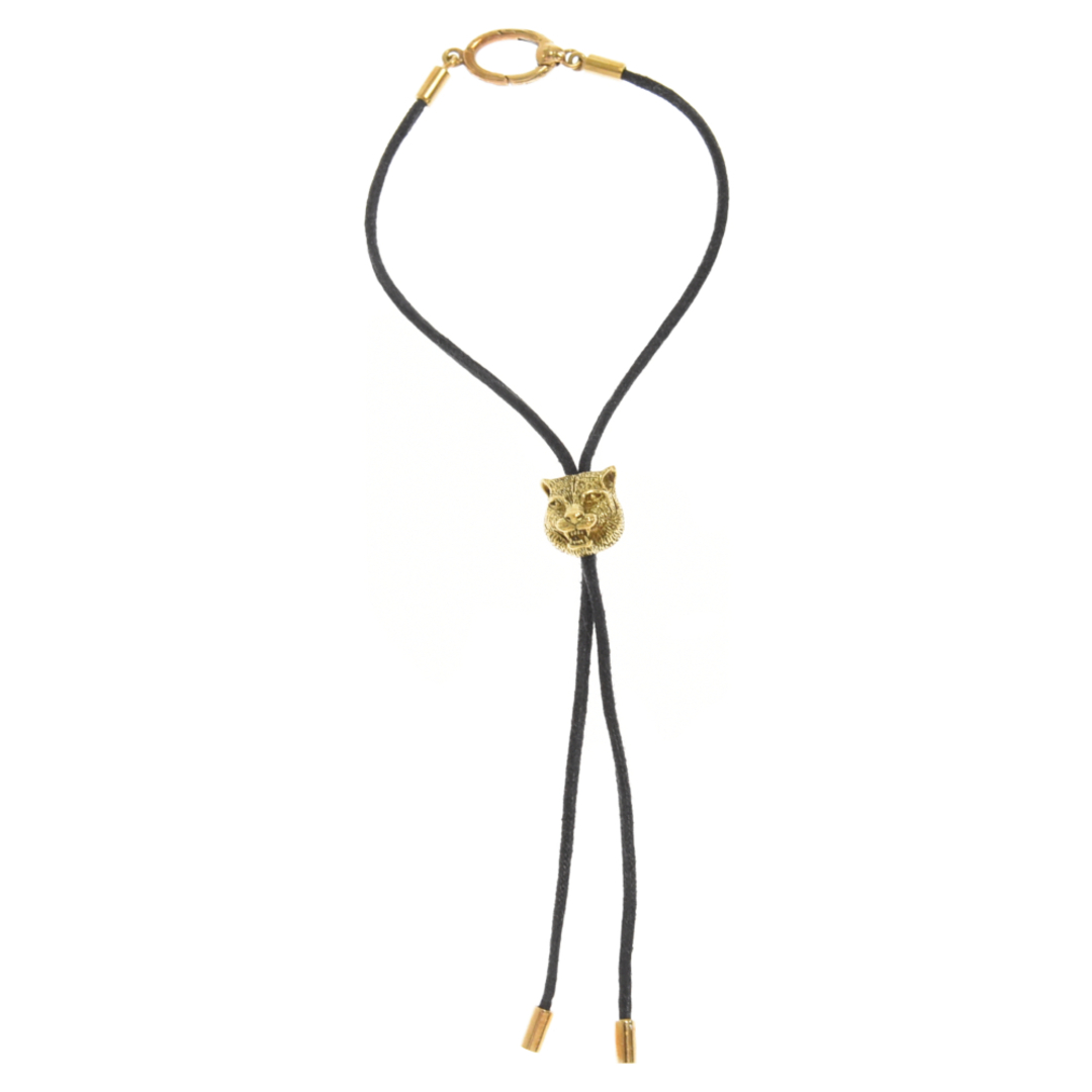 Gucci - GUCCI グッチ キャットヘッドモチーフ コードブレスレット