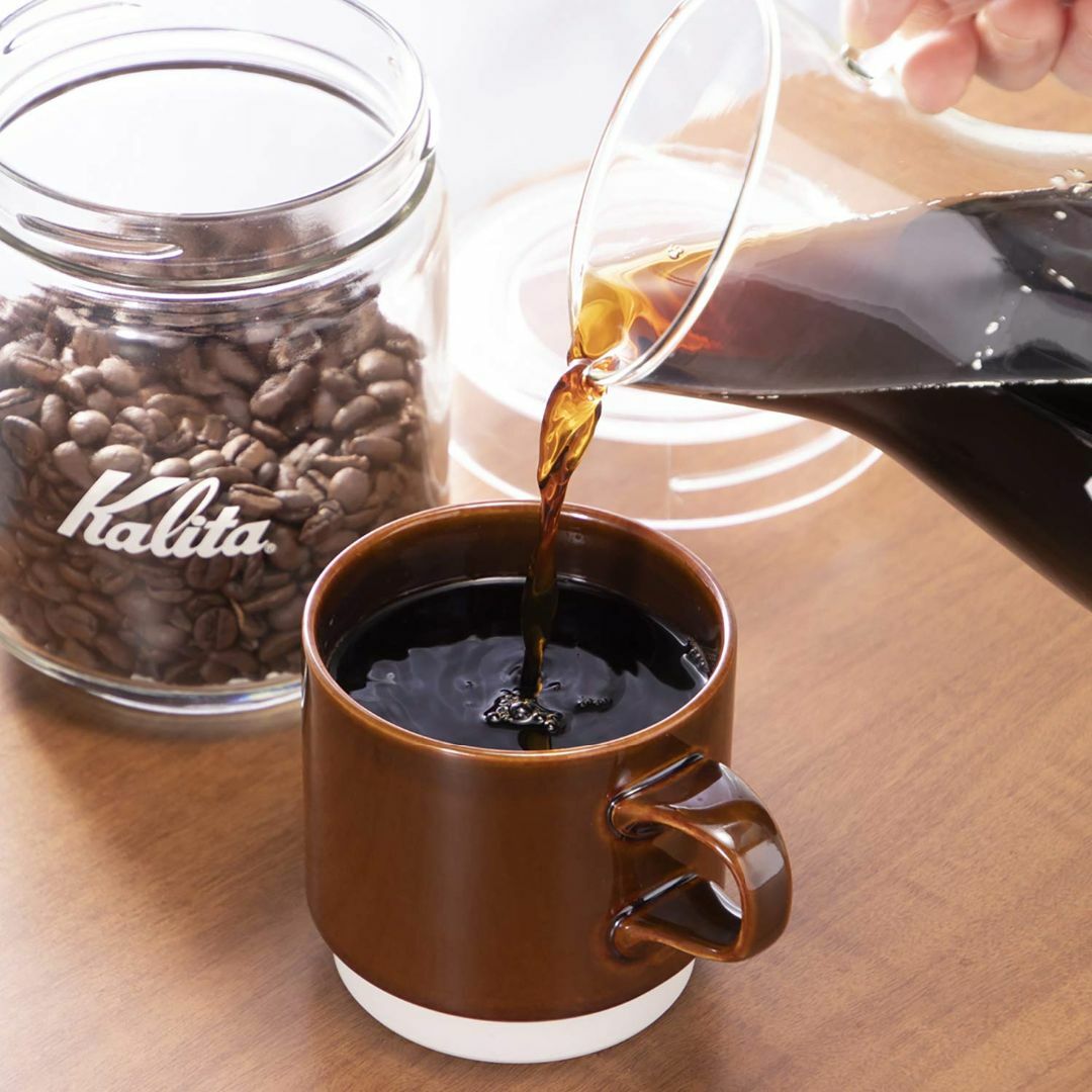 カリタ Kalita コーヒーサーバー 耐熱ガラス製 300ml コニカルサーバ