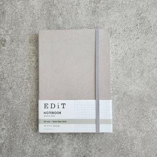 EDiT NOTEBOOK グレージュA5