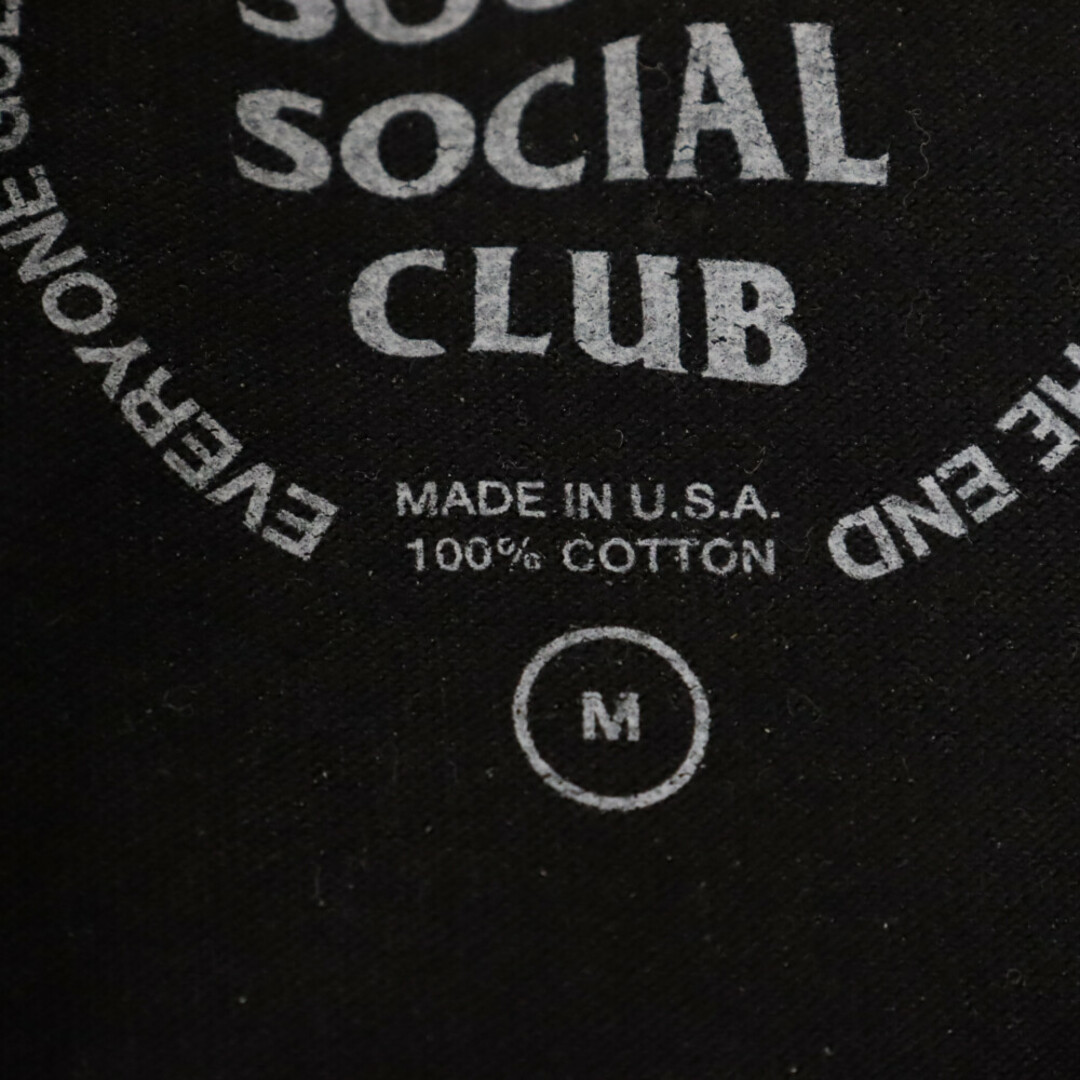 アンチソーシャルクラブ フラグメント アンチ 半袖 Tシャツ ブラック 黒 M