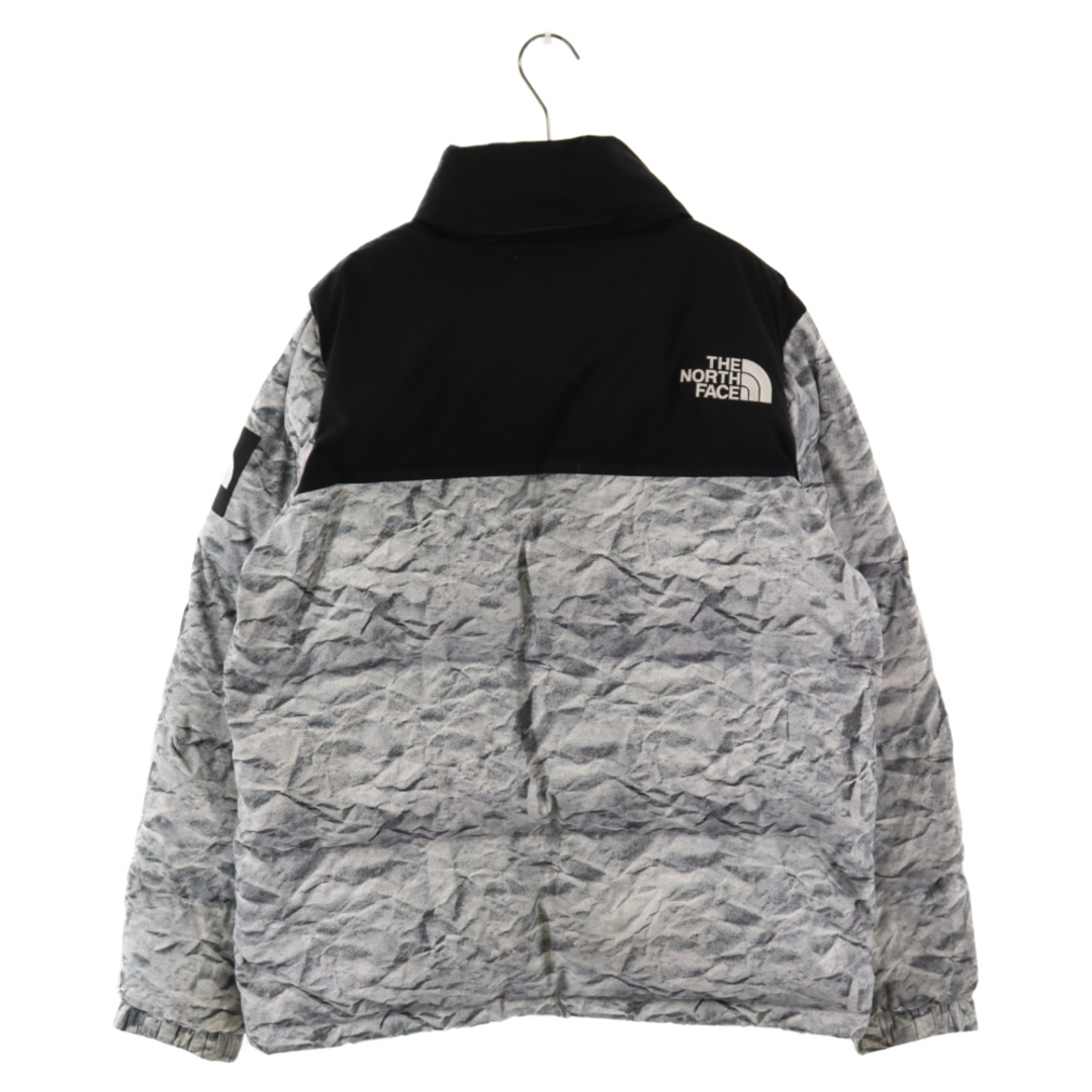 THE NORTH FACE ザノースフェイス NOVELTY NUPTSE DOWN JACKET ノースフェイス ヌプシ レオパード ペーパー  WHITE LABEL グレー NJ1DM50K