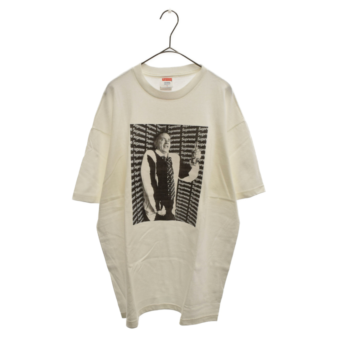 SUPREME シュプリーム 10AW×John Lydon Book Vol.6 SPECIAL EDITION T-SHIRT×ジョン・ライドン プリントクルーネック半袖Tシャツ ホワイト