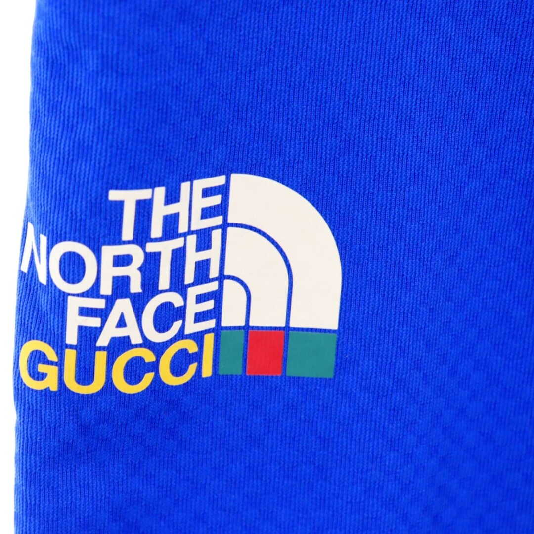 Gucci(グッチ)のGUCCI グッチ 22SS×THE NORTH FACE テクニカルジャージー フリース レギンスパンツ ブルー 663910 ZAHSZ メンズのパンツ(その他)の商品写真