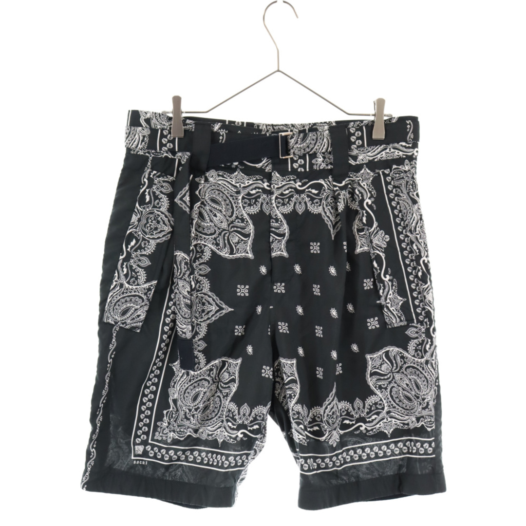 Sacai サカイ Bandana Printed Shorts バンダナプリントショーツ ショートパンツ ハーフパンツ 19-01914M |  フリマアプリ ラクマ