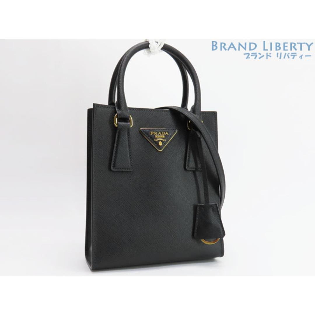 PRADA - 未使用プラダサフィアーノレザー2WAYハンドバッグ斜め掛け PRADA - 未使用プラダサフィアーノレザー2WAYハンドバッグ斜め掛け