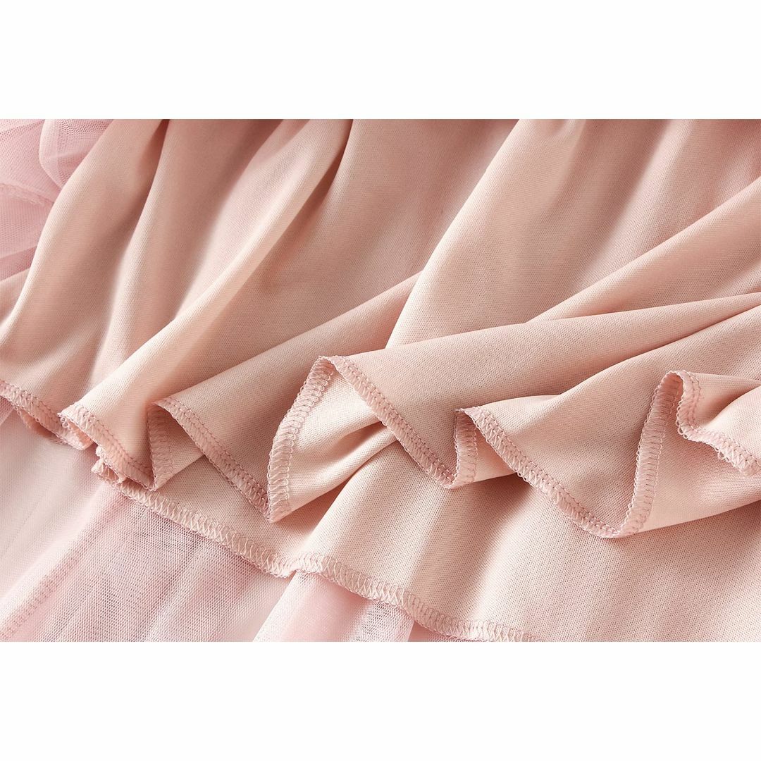 【色: ピンク】SEAUR スカート チュールスカートロングスカート マーメイド