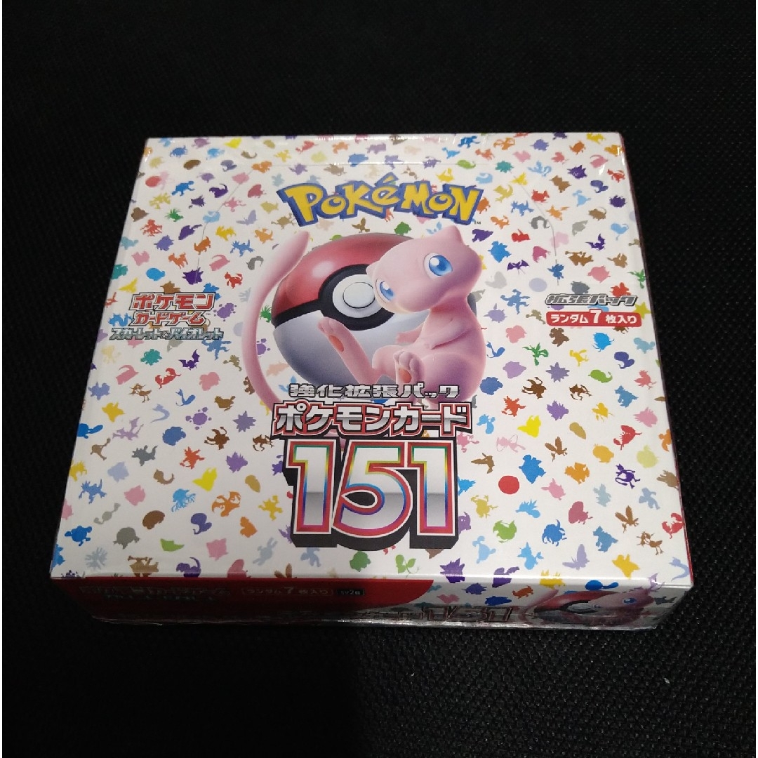 ポケモンカード 151 シュリンク付き 未開封 1box