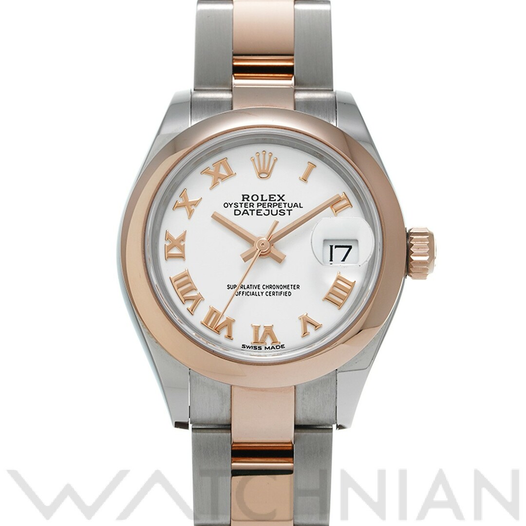 ロレックス ROLEX 279161 ランダムシリアル ホワイト レディース 腕時計