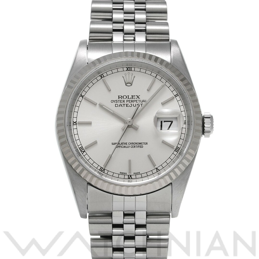 ロレックス ROLEX 16234 P番(2001年頃製造) シルバー メンズ 腕時計