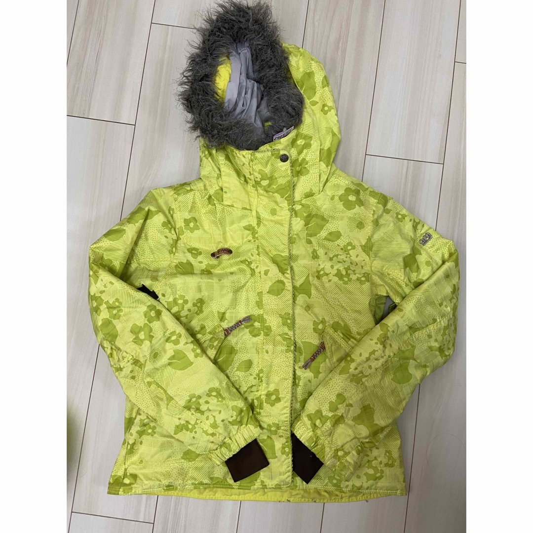 THE NORTH FACE - ARG スキーウェア ボードウェア 黄色 花柄 Sサイズの ...