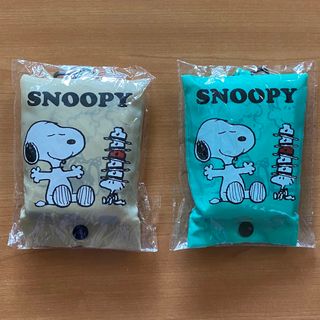 スヌーピー(SNOOPY)の【2つセット】スヌーピー　SNOOPY  収納ポーチ付　エコバッグ(エコバッグ)