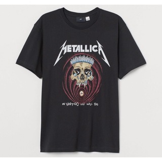 エイチアンドエム(H&M)の新品 H&M - Metallica メタリカ Tシャツ ブラック(Tシャツ/カットソー(半袖/袖なし))