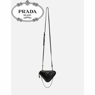 プラダ(PRADA)のPRADA サフィアーノ レザー ミニポーチ(ボディバッグ/ウエストポーチ)