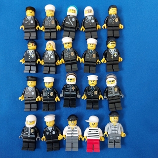 レゴ(Lego)のレゴ LEGO　ミニフィグ　警察・犯人　#50(知育玩具)