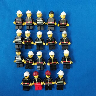 レゴ(Lego)のレゴ LEGO　ミニフィグ　消防士　#51(知育玩具)