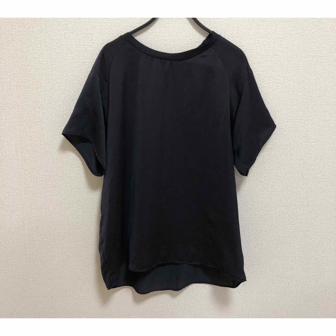 ZARA(ザラ)のZARA　シースルー　半袖 レディースのトップス(シャツ/ブラウス(半袖/袖なし))の商品写真