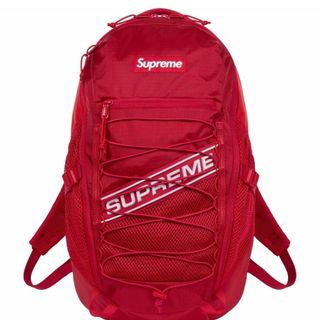 シュプリーム(Supreme)の『おまけ付き』Supreme シュプリーム バック 2023FW レッド(バッグパック/リュック)