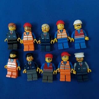 レゴ(Lego)のレゴ LEGO　ミニフィグ　鉄道　#52(知育玩具)