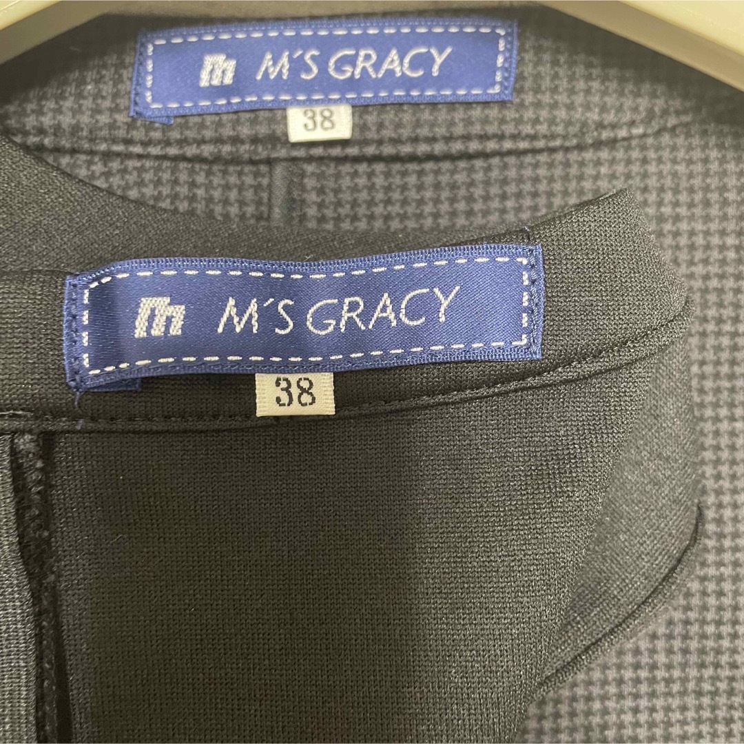 M'S GRACY   M'S GRACY セットアップ ノーカラージャケット ワンピース