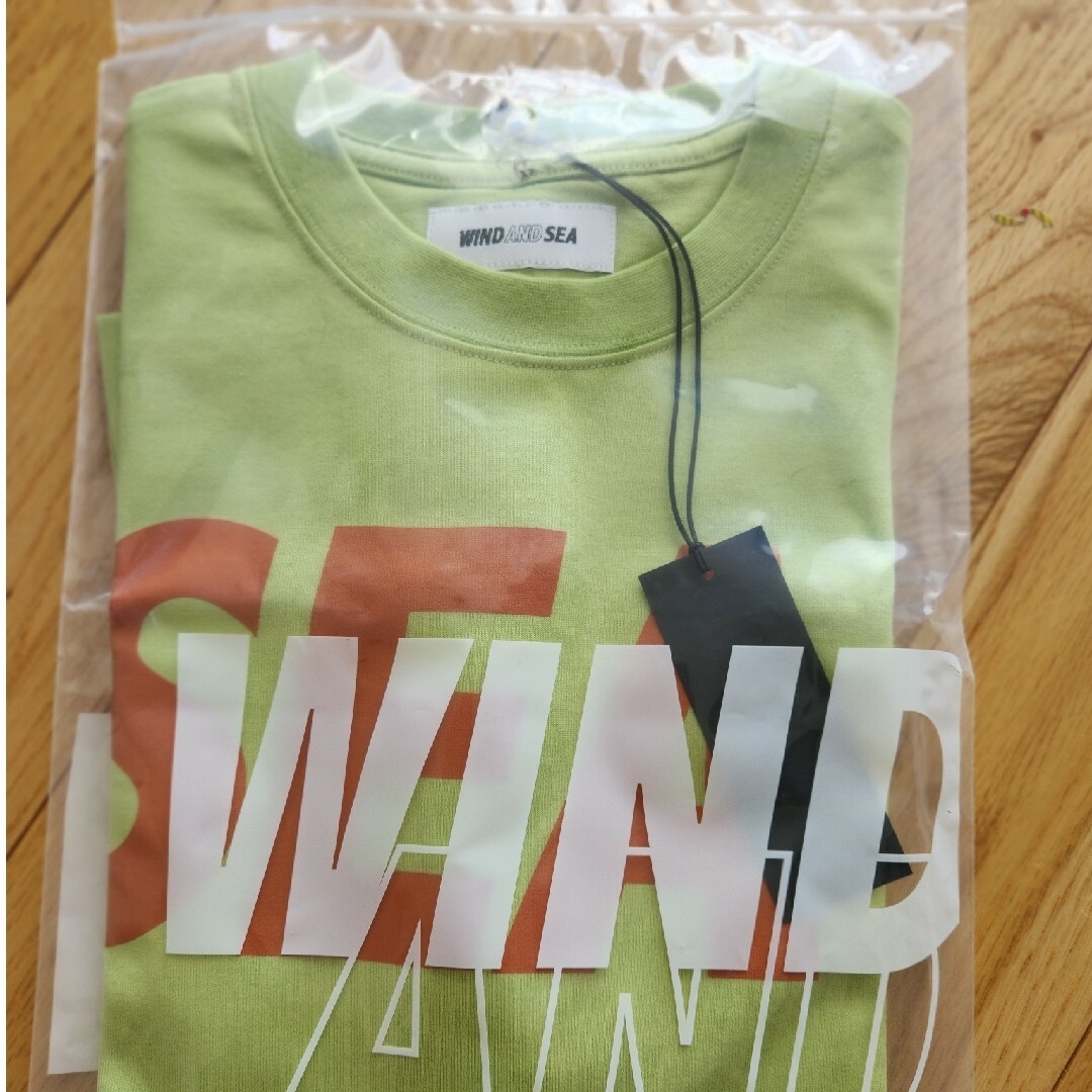 WIND AND SEA s/s Tシャツ GREEN Lサイズ 最終価格！