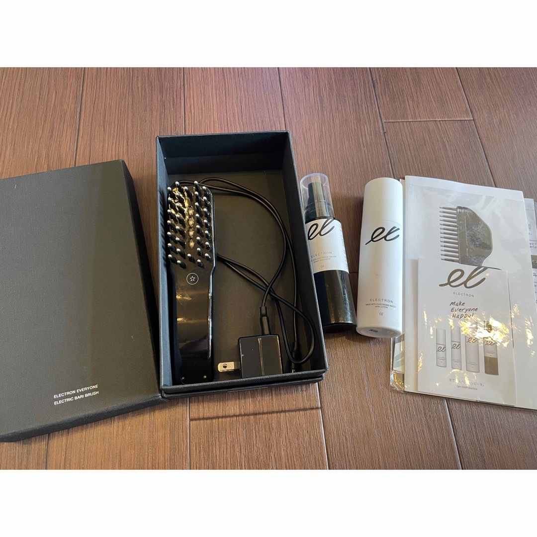 電気バリブラシ 低周波モバイル美容機 エレクトロン 2018年モデル-www