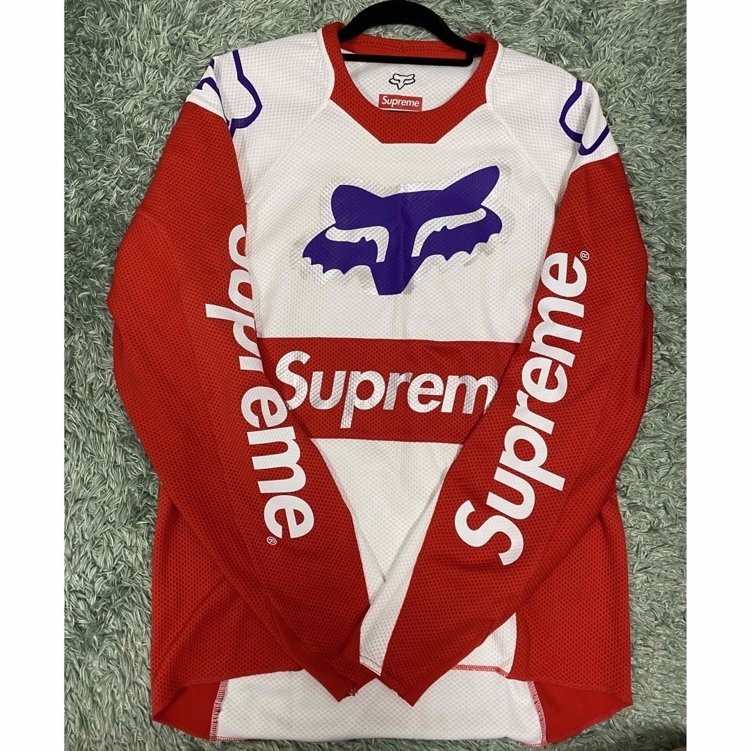 Supreme(シュプリーム)のFox Racing MotoJersey Top 18SS  メンズのトップス(Tシャツ/カットソー(七分/長袖))の商品写真