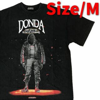 Kanye West DONDA ヴィンテージ加工Tシャツ ラップ M(Tシャツ/カットソー(半袖/袖なし))
