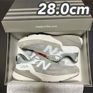 ダブルタップス(W)taps)のWTAPS NEW BALANCE M990 V6 GREY ダブルタップス(スニーカー)