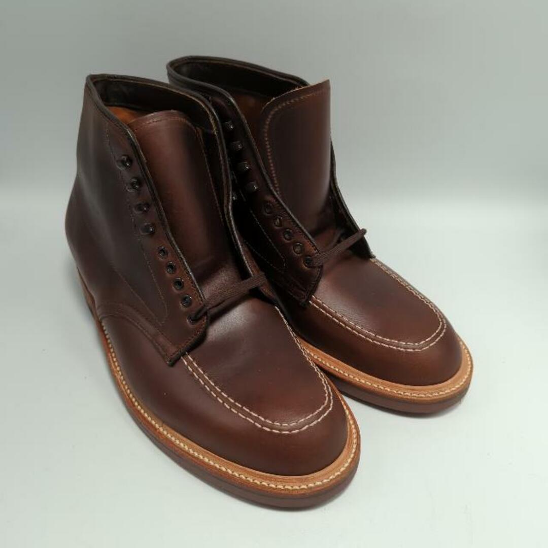 【訳あり】Alden オールデン 403 INDY BOOTS インディブーツ BROWN ラバーソール≪MADE IN U.S.A. 正規品≫ US7.5( 25.5cm )メンズ