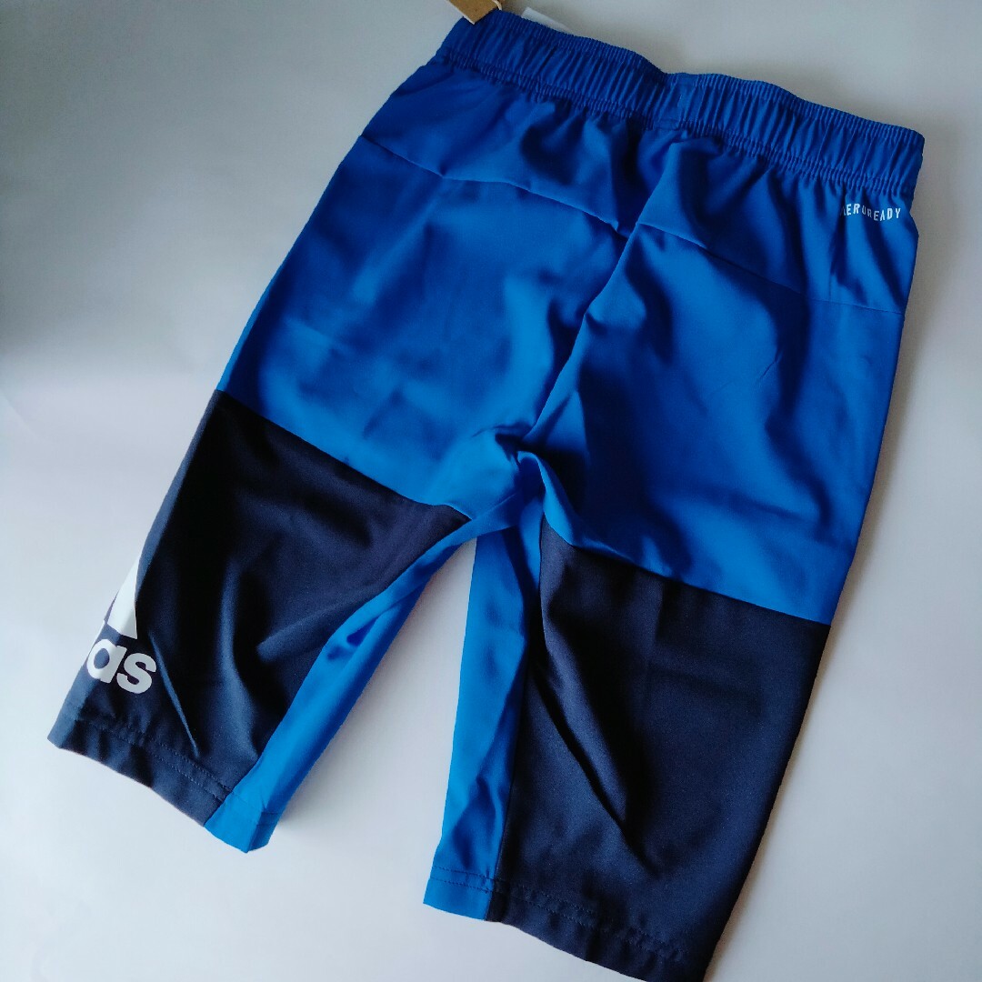 adidas(アディダス)の130 アディダス ジュニア クロップドパンツ 7分丈パンツ キッズ/ベビー/マタニティのキッズ服男の子用(90cm~)(パンツ/スパッツ)の商品写真