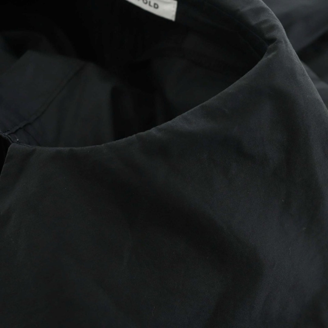 エンフォルド 23SS ワンピース 五分袖 ロング デザイン 38 黒 ブラック