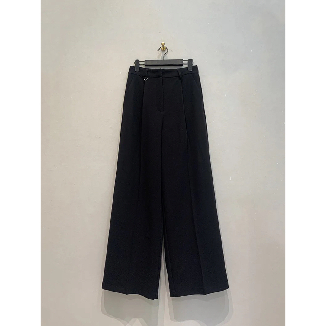 clane 2WAY TUCK STRAIGHT PANTS パンツ-