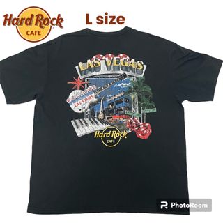 ハードロックカフェ(Hard Rock CAFE)の★Hard Rock Cafe × PACSUN コラボTシャツ 古着 Lサイズ(Tシャツ/カットソー(半袖/袖なし))