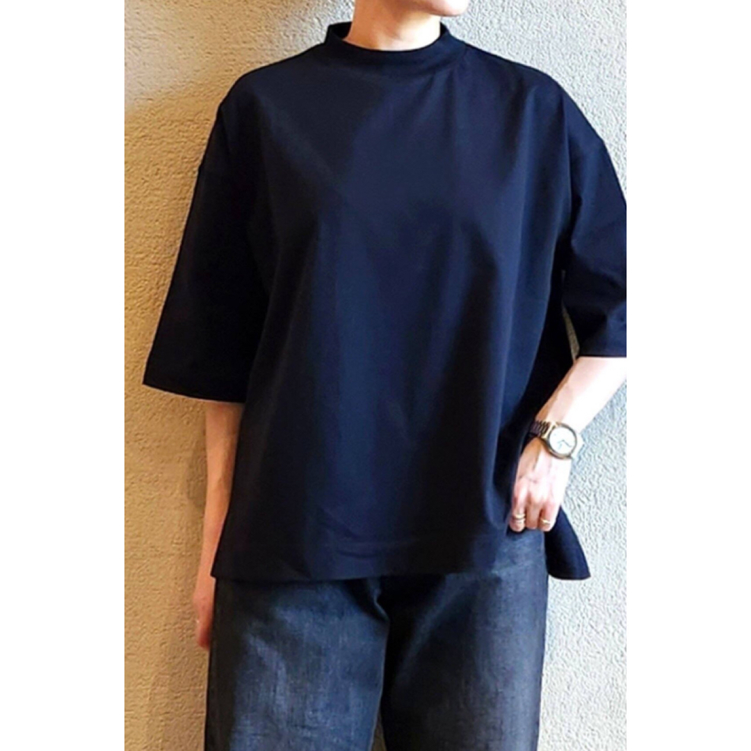 JOURNAL STANDARD(ジャーナルスタンダード)のjournal standard luxe クラシックテンジクモックプルオーバー レディースのトップス(Tシャツ(半袖/袖なし))の商品写真