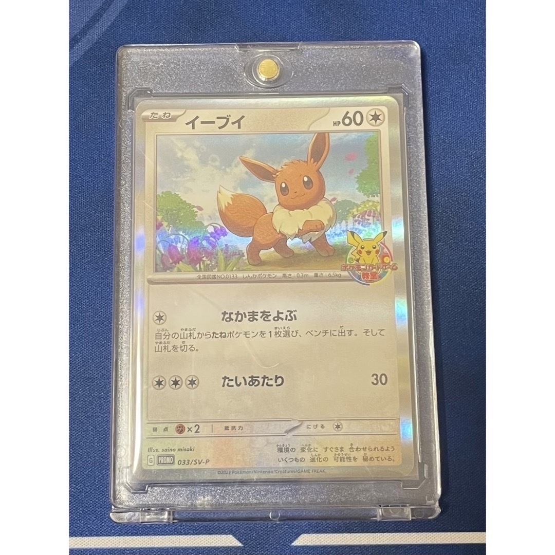 イーブイ　プロモ　ポケモンカードゲーム　教室　ブイズ　ピカチュウ　美品