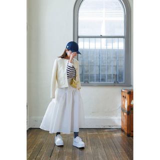 未使用タグ付 bluelea ブルレア ジャガードスカートの通販|ラクマ